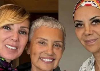 Bahar Öztan ve oryantal Tanyeli hastanede buluştu