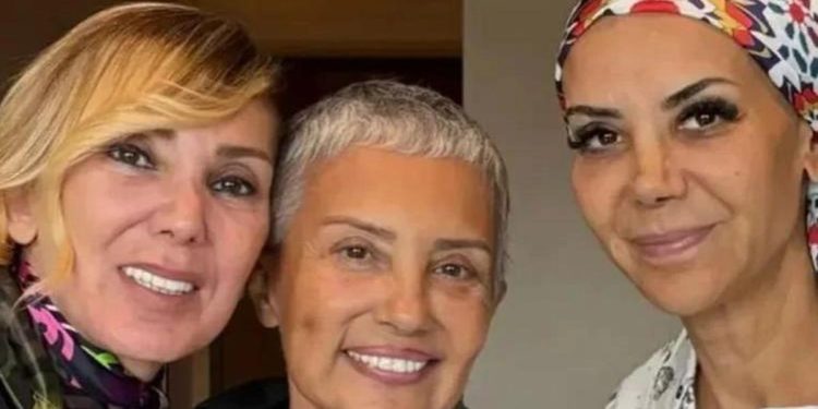 Bahar Öztan ve oryantal Tanyeli hastanede buluştu