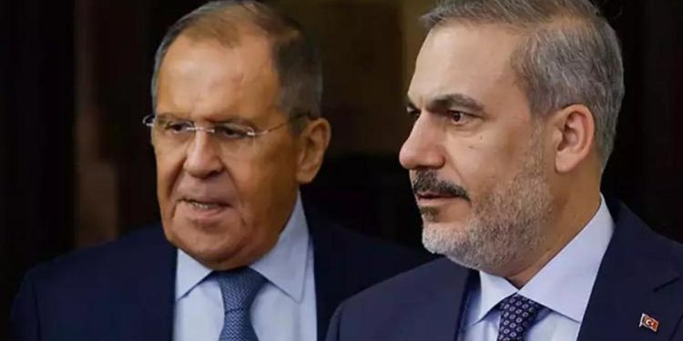 Bakan Fidan Lavrov ile görüştü