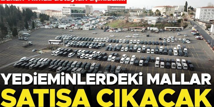 Bakan Tunç açıkladı: Hacizli malların satışı başlıyor