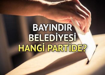 Bayındır Belediyesi hangi partide? Bayındır Belediye Lideri kimdir? 2019 Bayındır lokal seçim sonuçları…