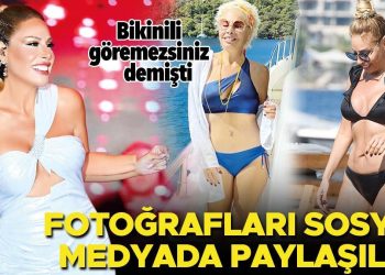 ‘Beni bikinili göremezsiniz’ demişti… Fotoğrafları toplumsal medyada paylaşıldı