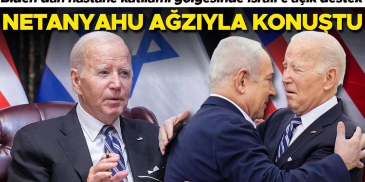 Biden’dan açık takviye… Hastane katliamı gölgesinde İsrail’e gitti