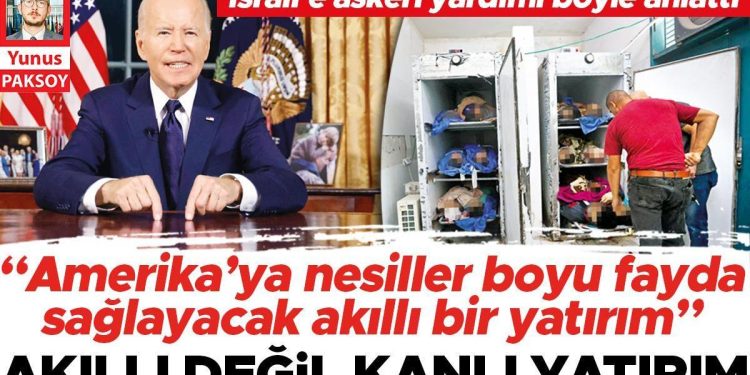Biden’dan reaksiyon çeken açıklama… Savaş yardımı ‘akıllı yatırım’