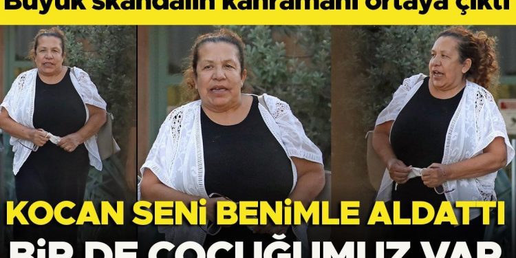 Büyük skandalın kahramanı ortaya çıktı: Kocan seni benimle aldattı, bir de çocuğumuz var