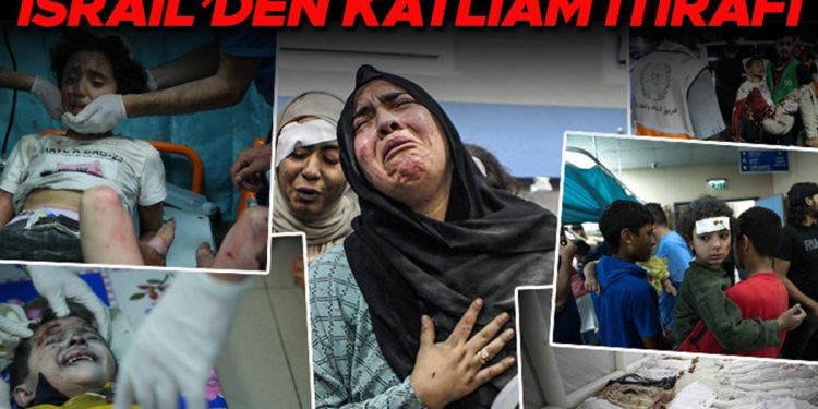 CANLI GELİŞMELER         Son dakika haberleri: İsrail-Hamas savaşında son durum… İsrail bu kere hastane yakınını vurdu