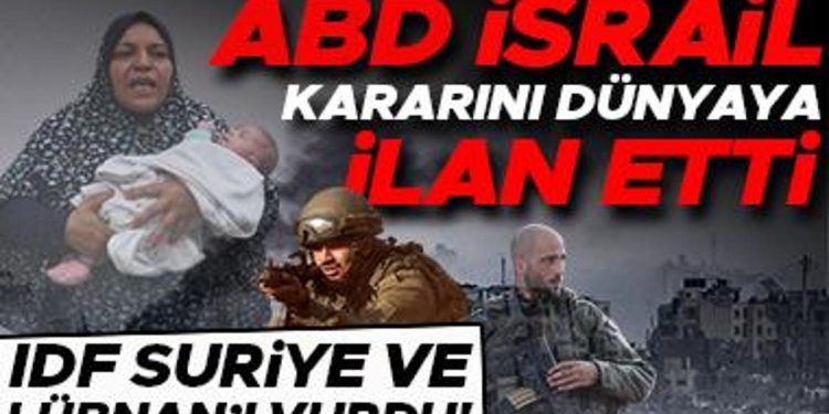 CANLI GELİŞMELER         Son dakika haberleri: İsrail-Hamas savaşında son durum: ABD’nin İsrail kararını canlı yayında açıkladı… IDF Suriye ve Lübnan’ı vurdu