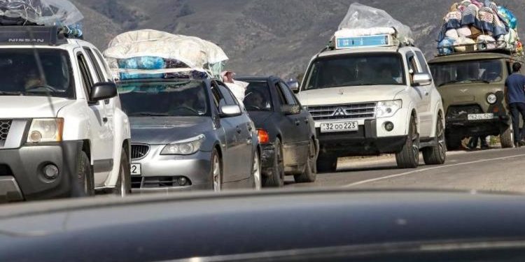 Dağlık Karabağ’dan ayrılanların sayısı 100 bin 617’ye çıktı