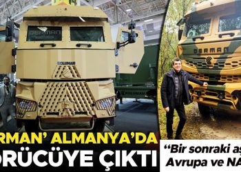 ‘Derman’ Almanya’da görücüye çıktı