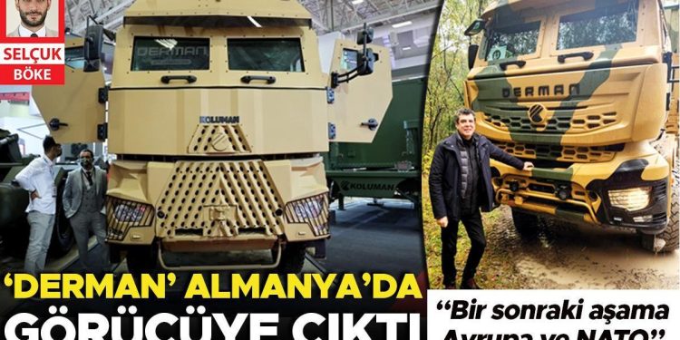 ‘Derman’ Almanya’da görücüye çıktı