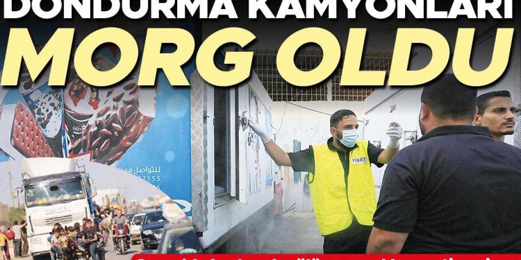 Dondurma kamyonları morg oldu