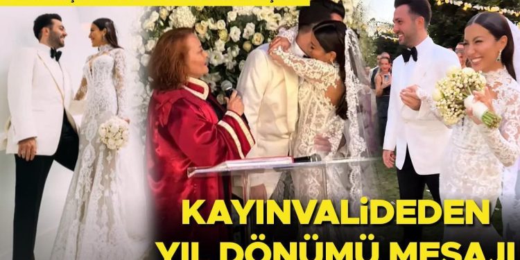 Düğüne 20 milyon TL harcamıştı… Kayınvalideden evlilik yıl dönümü bildirisi