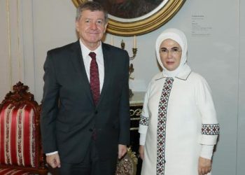 Emine Erdoğan, BM Siyasetten Sorumlu Genel Sekreter Yardımcısı Ryder’ı kabul etti