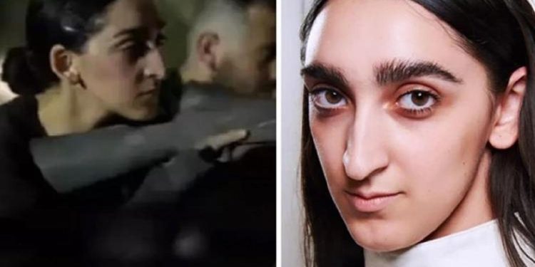 Ermeni model Armine Harutyunyan terör örgütüne katıldı… Azerbaycan’ı tehdit etti!