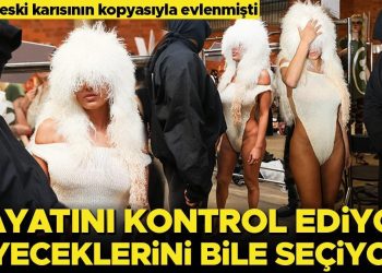 Eski karısının benzeriyle evlenmişti… Onun ne giyeceğine hatta ağzından çıkacaklara bile kendisi karar veriyor!