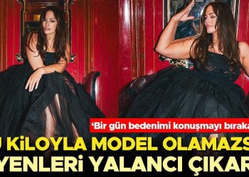 Fazla kilolarından utanmayı öğrenmişti… O kilolarla doruğa çıktı: Ünlü model podyumun yıldızı oldu