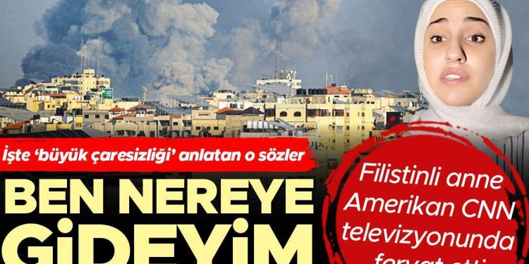Filistinli anne çaresizliği anlattı: Gazze’de kapana kısıldık