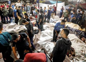 Gazze Şeridi’nde hastane vuruldu… Katliam: 500 meyyit