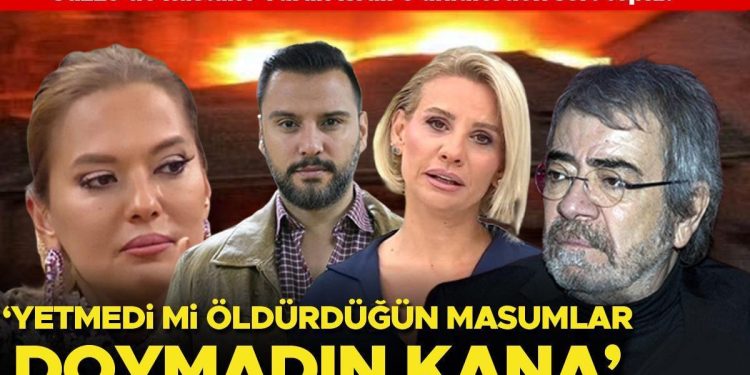 Gazze’de hastane vuran İsrail’e ünlülerden sert tepki!