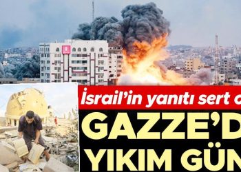 Gazze’de yıkım günü… İsrail’in cevabı sert oldu
