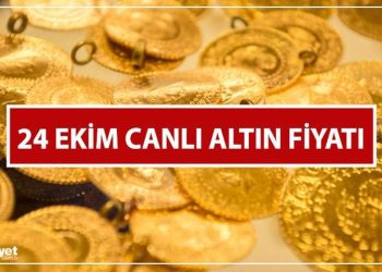 Gram altın, çeyrek altın, yarım ve tam altın fiyatları (Canlı altın fiyatları) | Bugün altın ne kadar? İşte, 24 Ekim salı aktüel fiyatlar
