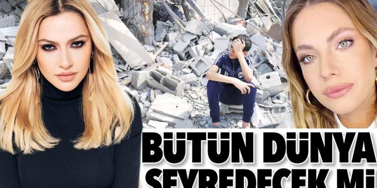 Hadise, Eda Ece, Yasemin Sakallıoğlu… Ünlü isimlerden savaşa reaksiyon