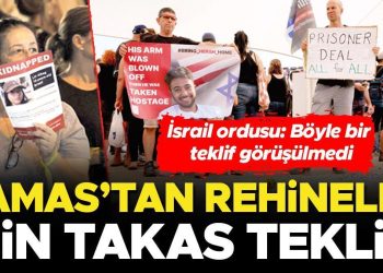 Hamas’tan rehineler için takas teklifi