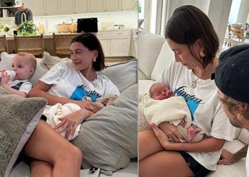 Hayranları artık çocuk muştusu bekliyor: Ünlü çift dostlarının bebeğiyle ısınma tipi atıyor