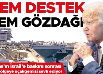 Hem dayanak hem gözdağı! ABD uçakgemisi yolluyor