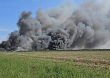 Hırvatistan’da korkutan yangın