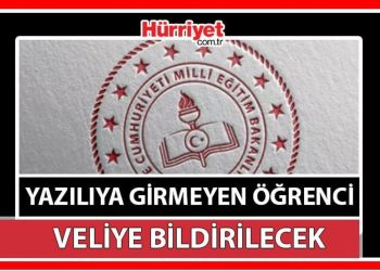 İmtihana girmeyen öğrenci veliye bildirilecek! MEB yeni mevzuatı duyurdu