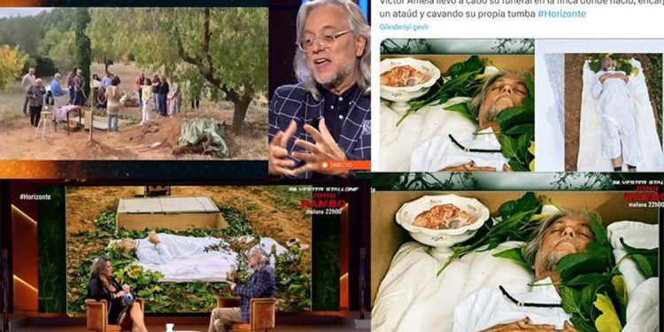 İspanyol müellif herkesi şaşırttı, hayattayken toprağa verildi! ‘Üzerime toprak attıklarında bir an paniğe kapıldım’