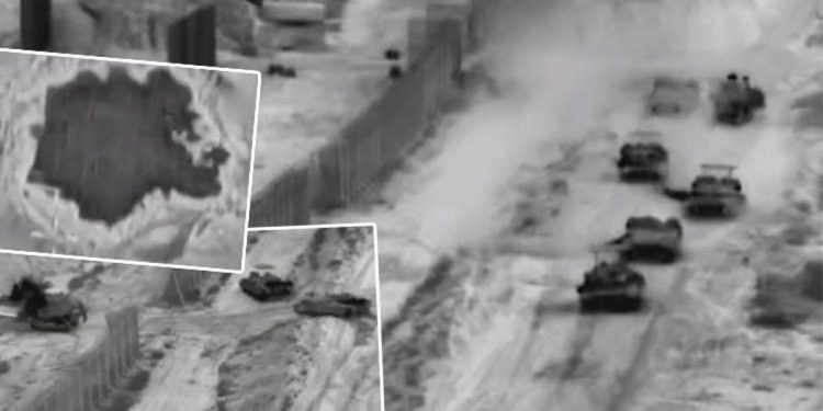 İsrail Gazze’ye girdi, tünelleri vurdu! İşte operasyondan birinci imgeler