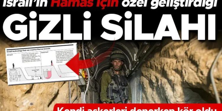 İsrail Hamas için özel olarak geliştirdi: Sünger bombaları! Kendi askerleri denerken kör oldu…