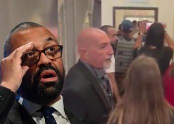 İsrail’de panik anları! İngiliz bakan sığınağa bu türlü koştu