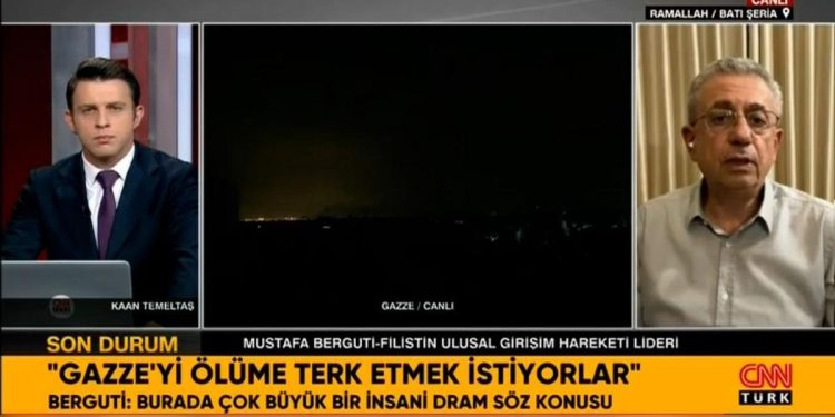 “İsrail’in yaptığı savaş suçu” Berguti’den CNN Türk’e değerli açıklamalar…