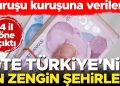 İşte Türkiye’nin en varlıklı kentleri… 4 vilayet öne çıktı! İşte kuruşu kuruşuna bilgiler