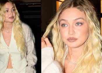 Kendisinden 20 yaş büyük ünlü oyuncuyla görüntülendi… Lakin Gigi, sen onun için çok gençsin!