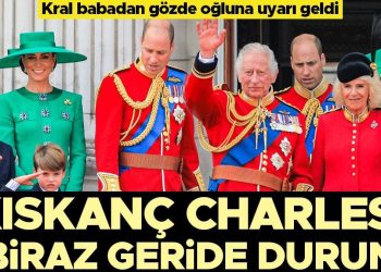 Kral babadan beğenilen oğluna ihtar geldi… ‘Kıskanç’ Charles’tan William ve Kate’e: Biraz geride durun!