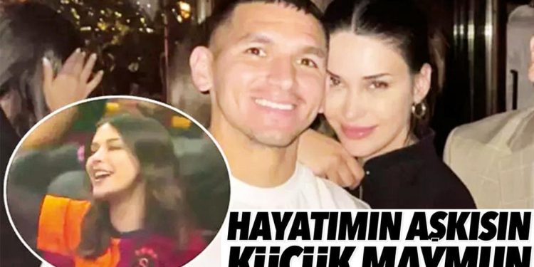 Lucas Torreira, İhtilal Özkan’a çiçek gönderdi : Hayatımın aşkısın küçük maymun!