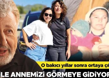 Metin Akpınar’ın kızı His Nebioğlu ve ikizinden bakıcılarına sürpriz ziyaret