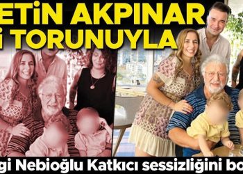 Metin Akpınar’ın kızı Sevgi birinci sefer konuştu…  Torunlarını kucağına bile almış