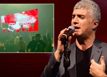 Özcan Deniz konserinde ortalık karıştı! Marş tartışmasına jet karşılık…