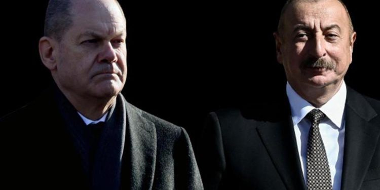 Scholz ve Aliyev ortasında kritik görüşme