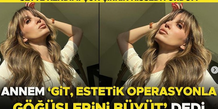 Sette rol arkadaşımın iri göğüslerine bakıp kendimi nahoş hissediyordum.. 18 yaşına gelince annem “Git, estetik operasyonla onları büyüt” dedi