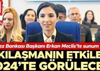 “Sıkılaşmanın tesirleri 2024’te görülecek” Merkez Bankası Lideri Erkan Meclis’te sunum yaptı
