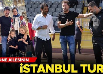 Simeone ailesinin İstanbul turu!