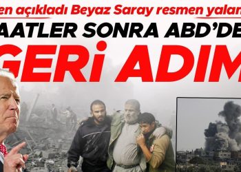Son dakika: İsrail-Hamas savaşında son durum… Gazze’de bilanço ağırlaşıyor! Beyaz Saray’dan Biden’ın açıklamaları sonrası geri adım