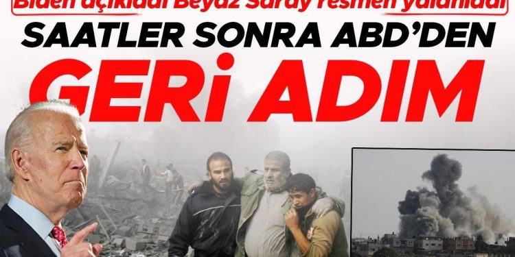 Son dakika: İsrail-Hamas savaşında son durum… Gazze’de bilanço ağırlaşıyor! Beyaz Saray’dan Biden’ın açıklamaları sonrası geri adım