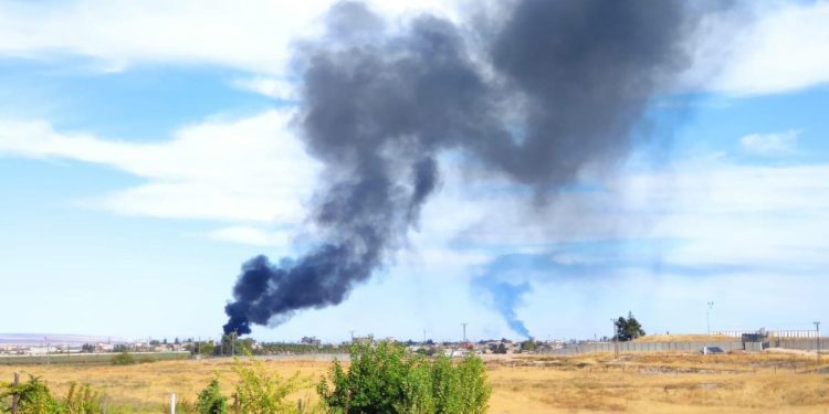 Suriye’de terör örgütü PKK/YPG’nin denetimindeki Kamışlı’da patlama